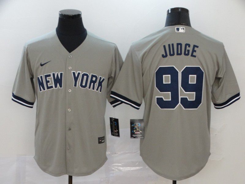 Men New York Yankees #99 Judge Grey Nike Game MLB Jerseys->new york yankees->MLB Jersey